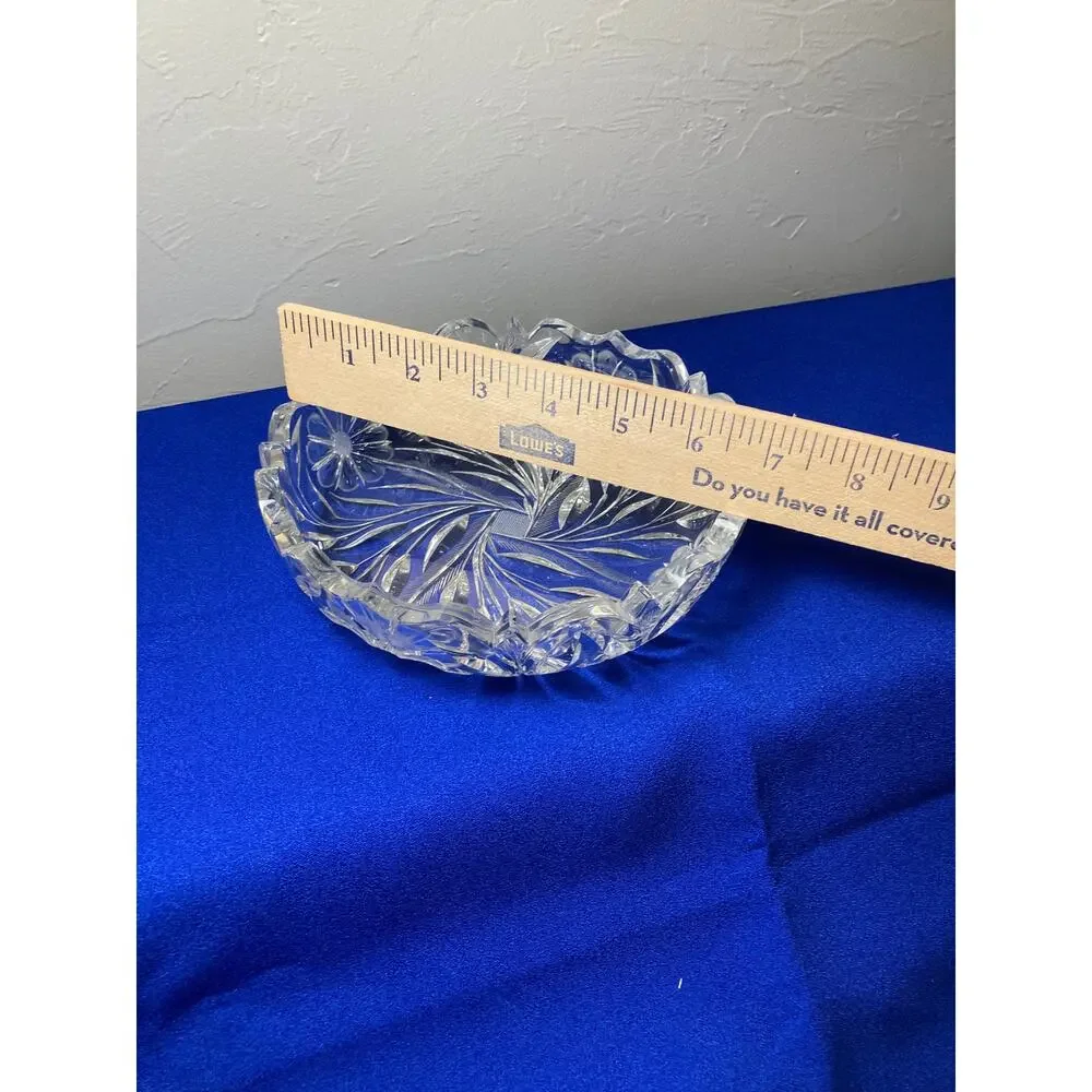 Vintage crystal bowl